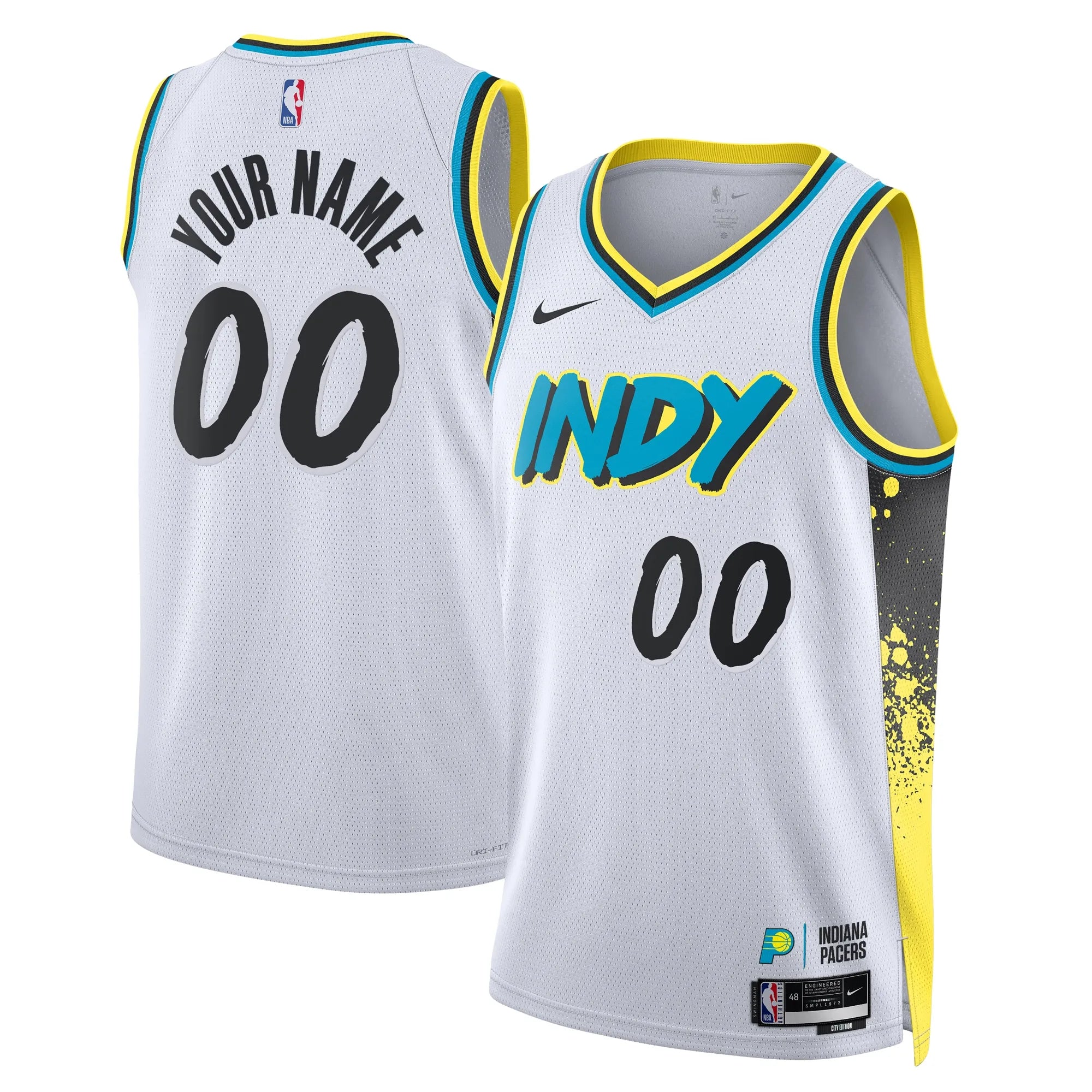 Maillot City Edition - Indiana Pacers 2024/2025 - Personnalisé