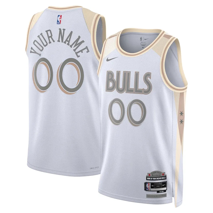 Maillot City Edition - Chicago Bulls 2024/2025 - Personnalisé