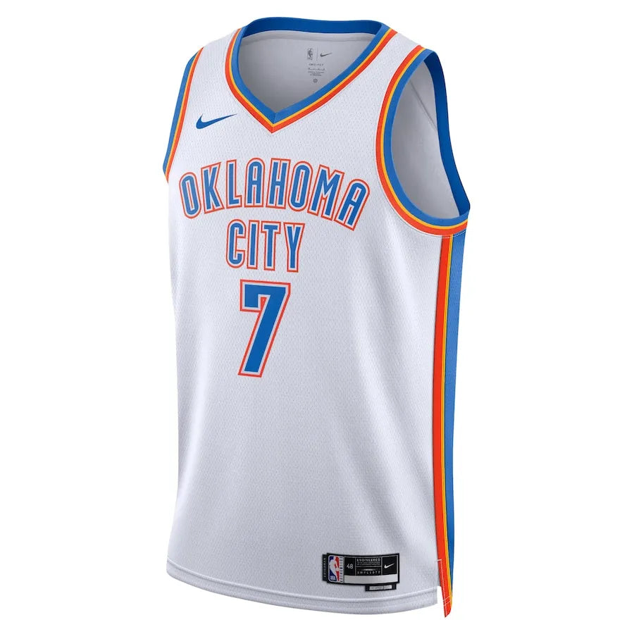 Maillot Association Edition - Oklahoma City Thunder - Blanc - Chet Holmgren