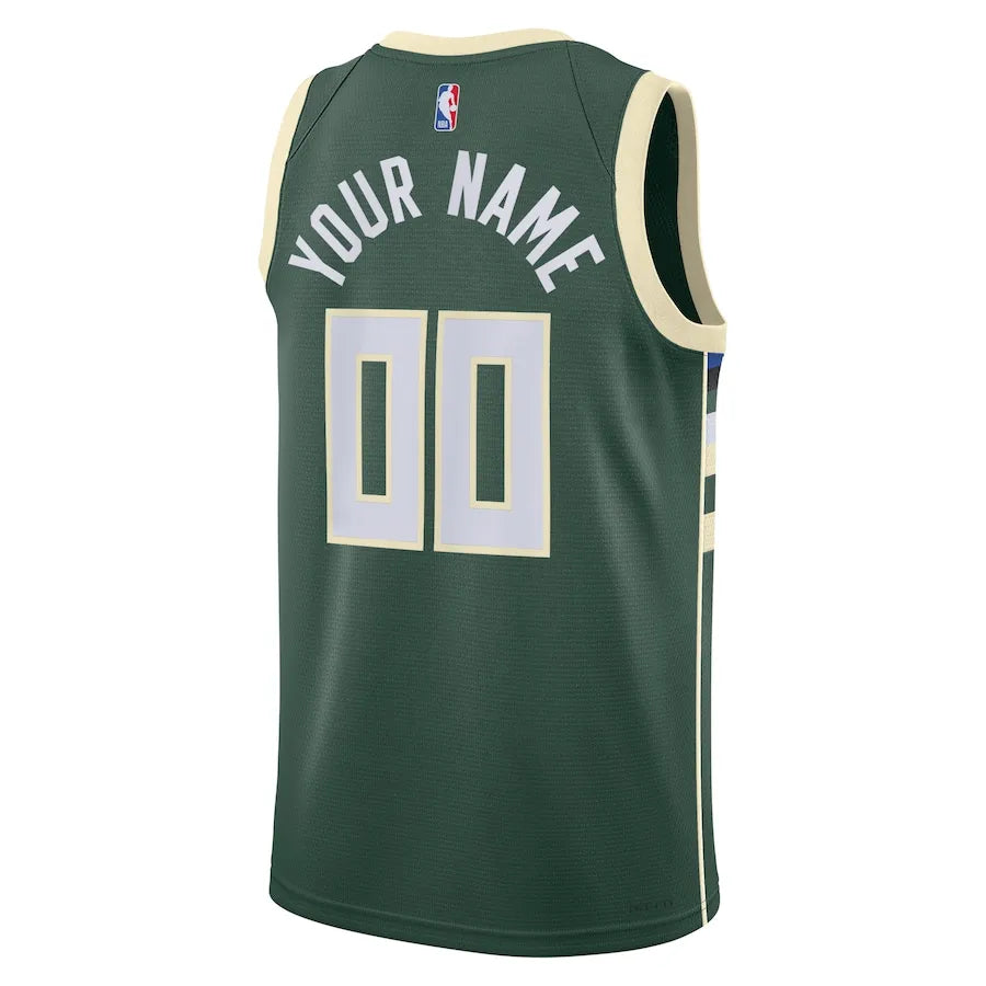 Maillot Icon Edition - Milwaukee Bucks - Personnalisé