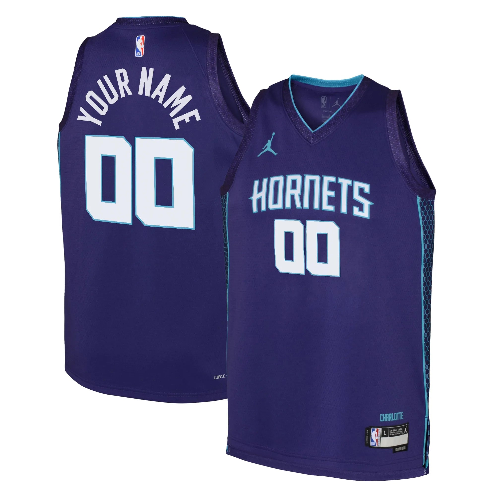Maillot Statement Edition - Charlotte Hornets - Personnalisé