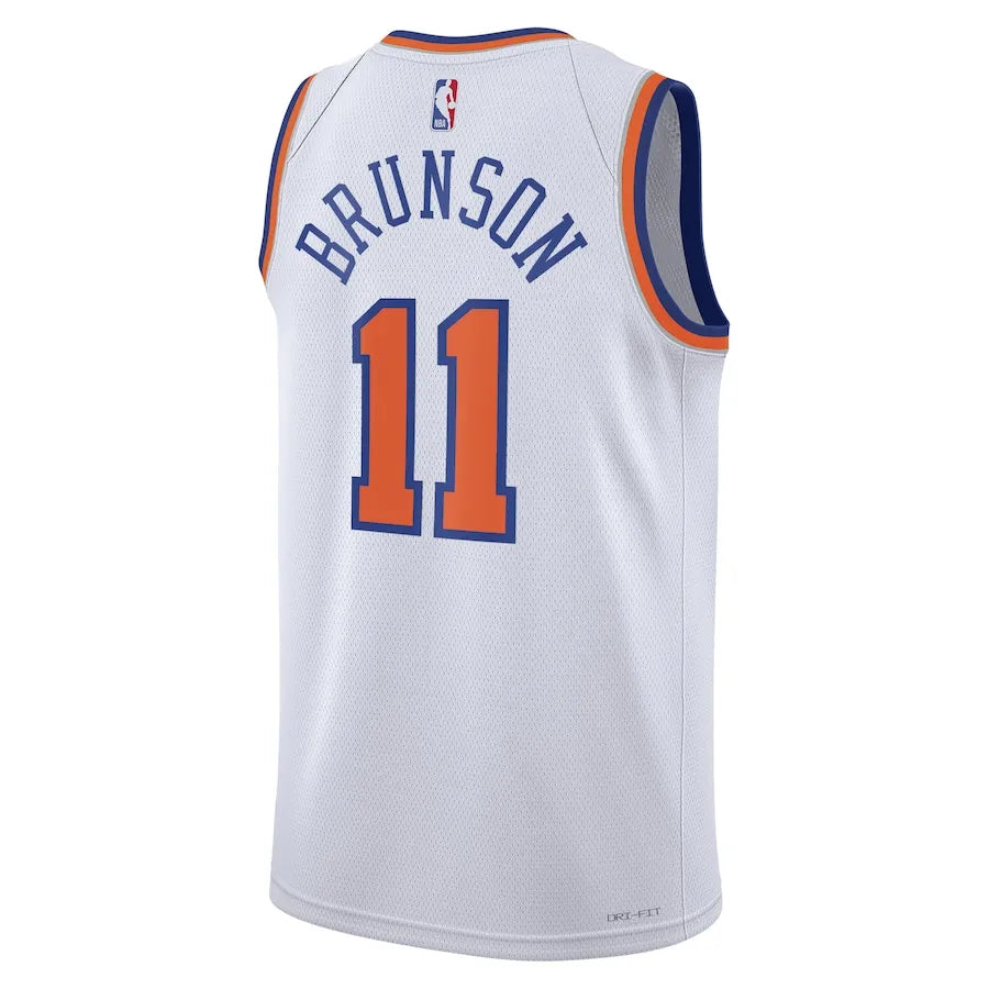 Maillot Association Edition - New York Knicks - Blanc - Jalen Brunson