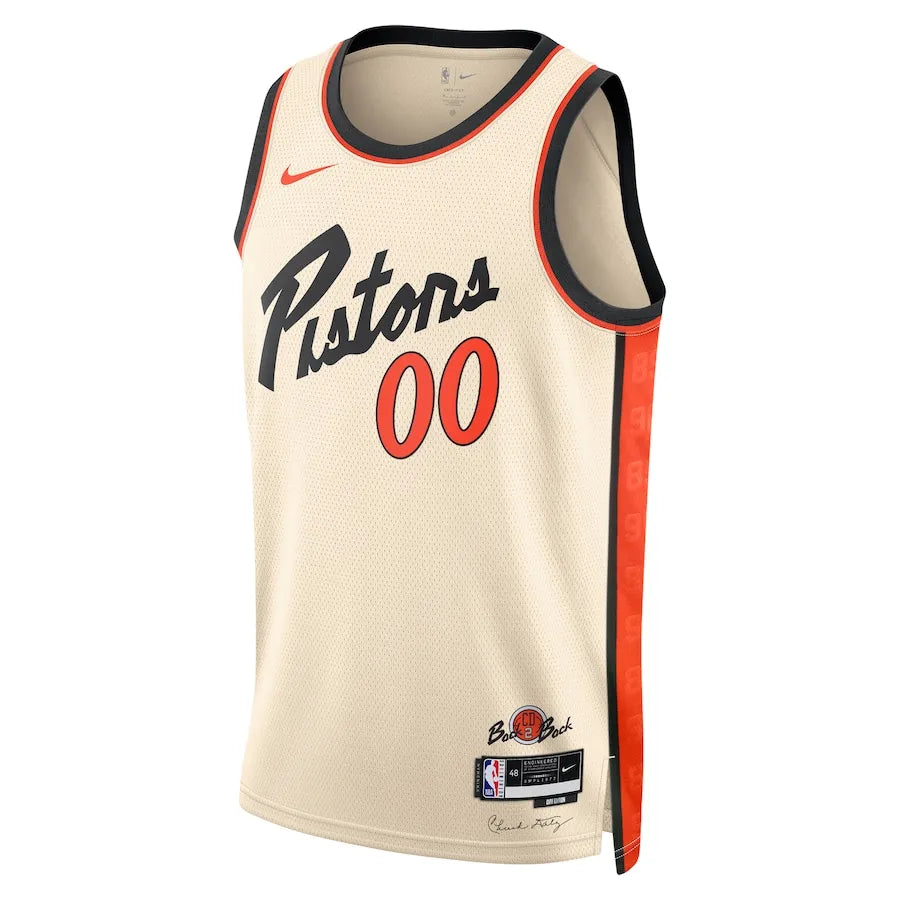 Maillot City Edition - Detroit Pistons 2024/2025 - Personnalisé