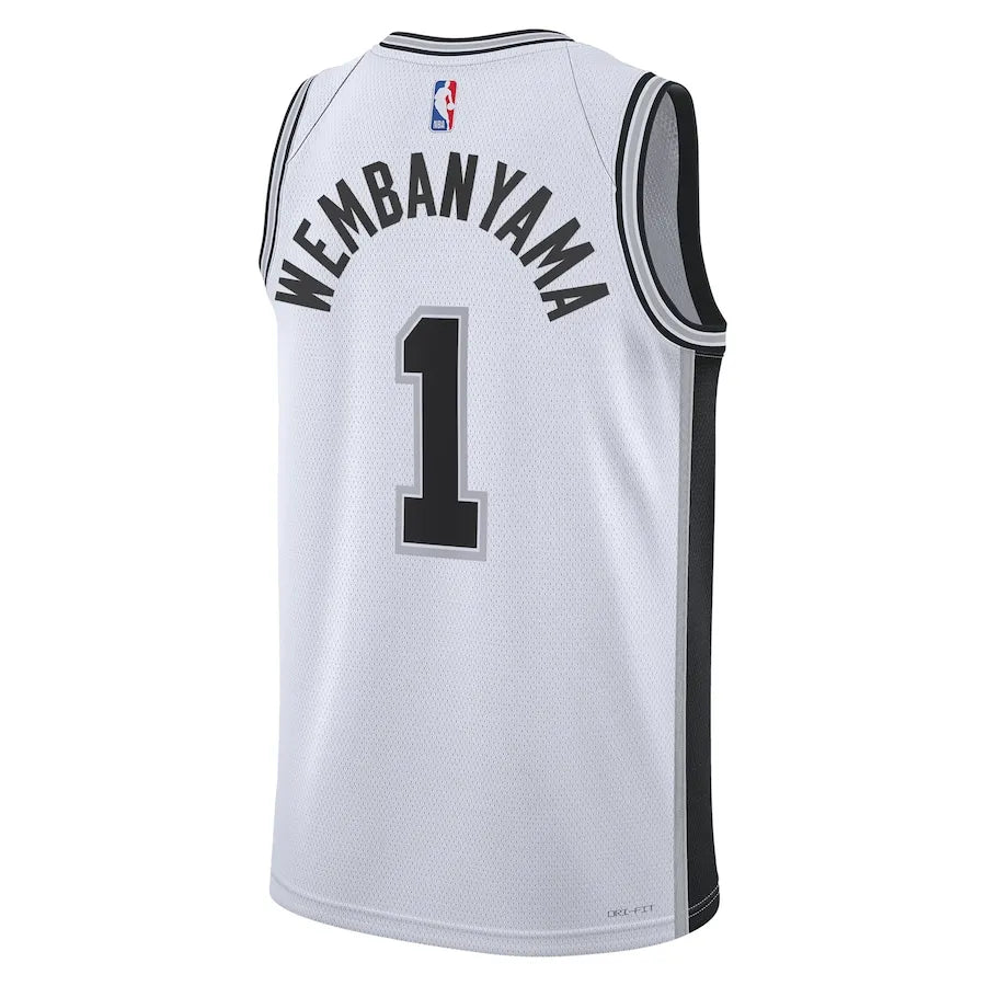 Maillot Association Edition - San Antonio Spurs - Blanc - Victor Wembanyama